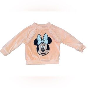 NWOT 18M Baby Girl Disney Baby Minnie Mouse Crew Neck